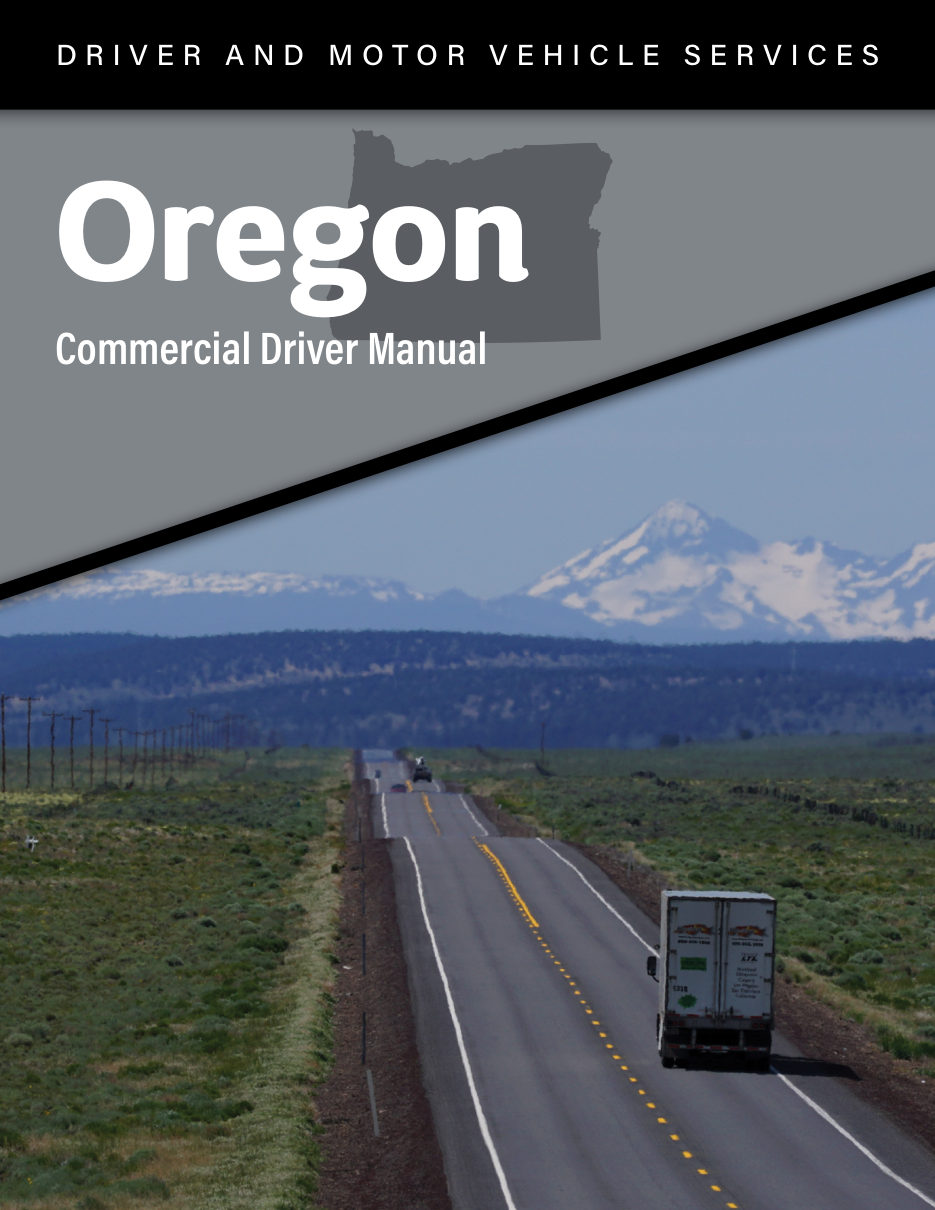 Cover of the Oregon CDL manual